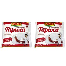 Amafil Massa Para Tapioca Flour, 500 g, 2-Pack