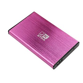 (JKStor) : External USB 3.0 Portable 2.5" SATA External Hard Drive (2 Years Warranty) (80Gb, Pink)