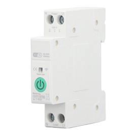 WIFI Metering Circuit Breaker APP Voice Control Power Consumption Monitoring Smart Home Switch with Timing AC90‑300V 63A