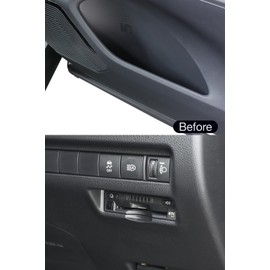 Tsuchiya Yac SY-HR13 SY-HR16 Toyota 80 Series Harrier Side Box Trash Can Built-In ETC Cover Set