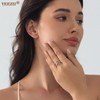 YEEZII Gold Rings Set for Women Non Tarnish, 14K Gold