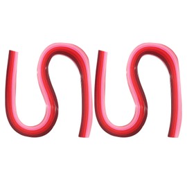 PATIKIL 540 x 5 mm Quilling Paper Strips Paper Quilling, 240 Pieces Origami Froebel Star Paper Strips Set for Art, DIY, Handmade, Christmas, Gradient Red