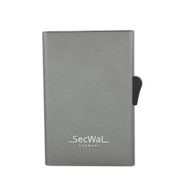 SecWal Unisex Travel Accessory Wallet, gray
