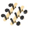 Guitar Machine Heads,Metal Plastic 3L3R Guitar Machine Heads Tuning Keys