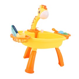 Vbestlife Juguete de Pesca para bebé, Juego de Mesa de Agua para Atrapar Peces, Juguetes de Pesca para Piscina para Niños, Estanque de Pesca Eléctrico para Niños, Borde Suave, Funciona con