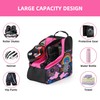 Boulder Bee Roller Skate Bag, Ice Skate Bag for Women