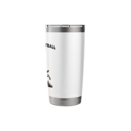 Fantasy Football G.O.A.T. Leaping Goat Design - Draft Day Stainless Steel Insulated Tumbler