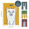 HEJ LØNNE Set of 4 Children's Room Posters – A4
