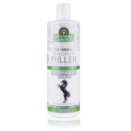 Spanish Garden Thicker Fuller Conditioner | Protein Rebuild Therapy with Organic Oils, Natural Vitamins, and Herbal Extracts | For Thin & Fine Hair, 16 oz