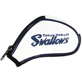 Leathers YSIG-2805 Tokyo Yakult Swallows, Iron Cover, Set of 7, White