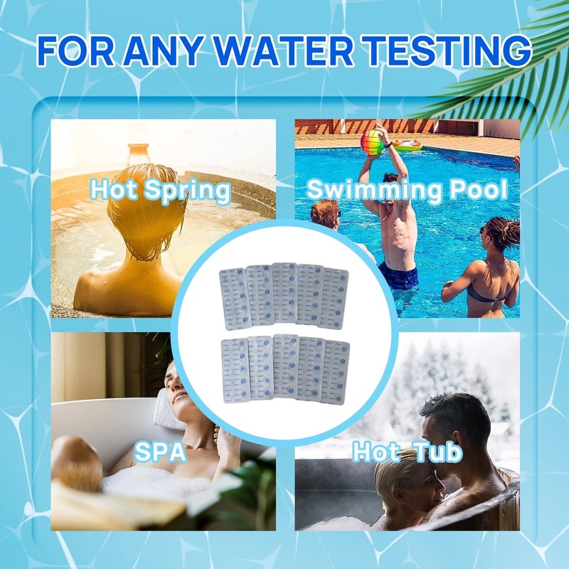 SBINTUOR DPD1 Test Tablets for Free Chlorine in Swimming Pools,