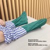 Leg Wearing Aid Cover Green Nylon Friction Prevention Pants Foot
