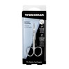 Tweezerman Long Lasting Sharp Cuticle Scissors, Nickle Plated
