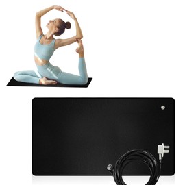 Grounding Well Mat Earthing Mat 25×68cm Grounding Mats Grounding Mat Earthing UK Easy to Clean Effectively Improve Sleep Quality Anxiety Can be Used in Home Office Study Etc. (Black)