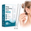 2-in-1 Sticky Ear Wax Remover, Dual-Ended Ear Cleaning Stick with