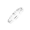 Silver Bracelet for Women 5mm Diamond-Cut Paperclip Chain Bracelet for