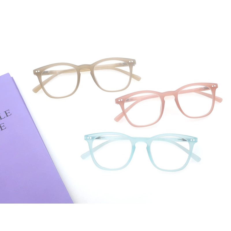 MODFANS - Gafas de lectura para hombre y mujer, con