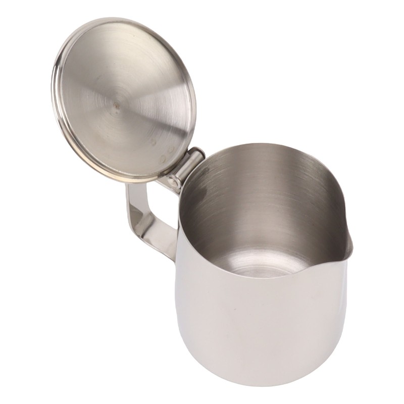Stainless Steel Milk Frothing Pitcher Cappuccino Pitcher Coffee Foam Container