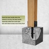 Nrspp 6x6 Concrete Post Anchor 4 Pcs (Inner Dia 5.6“x5.6“)