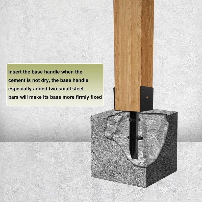 Nrspp 6x6 Concrete Post Anchor 4 Pcs (Inner Dia 5.6“x5.6“)
