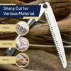 Folding Hand Saw for Wood Cutting, Camping, or Landscaping -