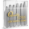 Quality Stays 52 Metal Collar Stays, Stainless Steel Dress Shirt