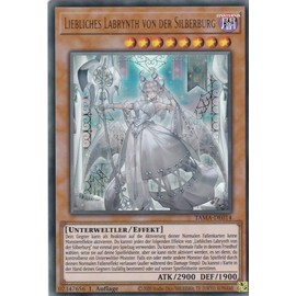 TAMA-DE014 - Lovely Labrynth of Silberburg - Ultra Rare - German - 1st Edition - in Set with Ultrapro Toploader - Yugioh