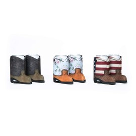 Beer Can Slim Coolie (Cowboy Boot 6-Pack)