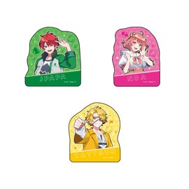 BANDAI Colorful Peach Cara Magnets, 14 Pieces, Candy Toy, Gum