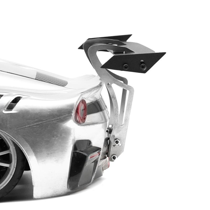 CHRCOED Metal Rear Wing for 1/10 RC On-Road Car, Metal