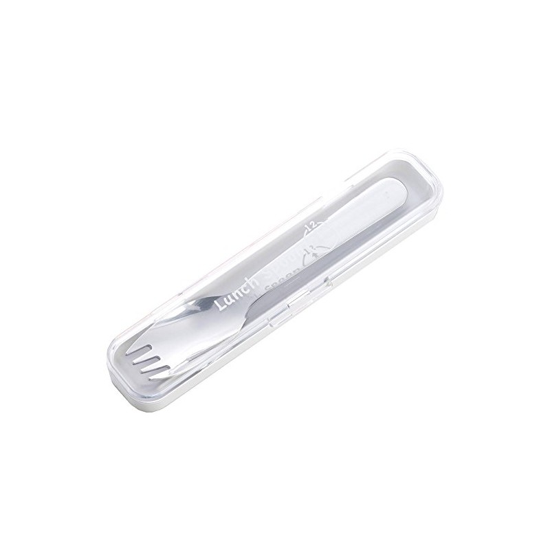 Takamura Metal 004645 Lunch Spoon with Case, Straight, White