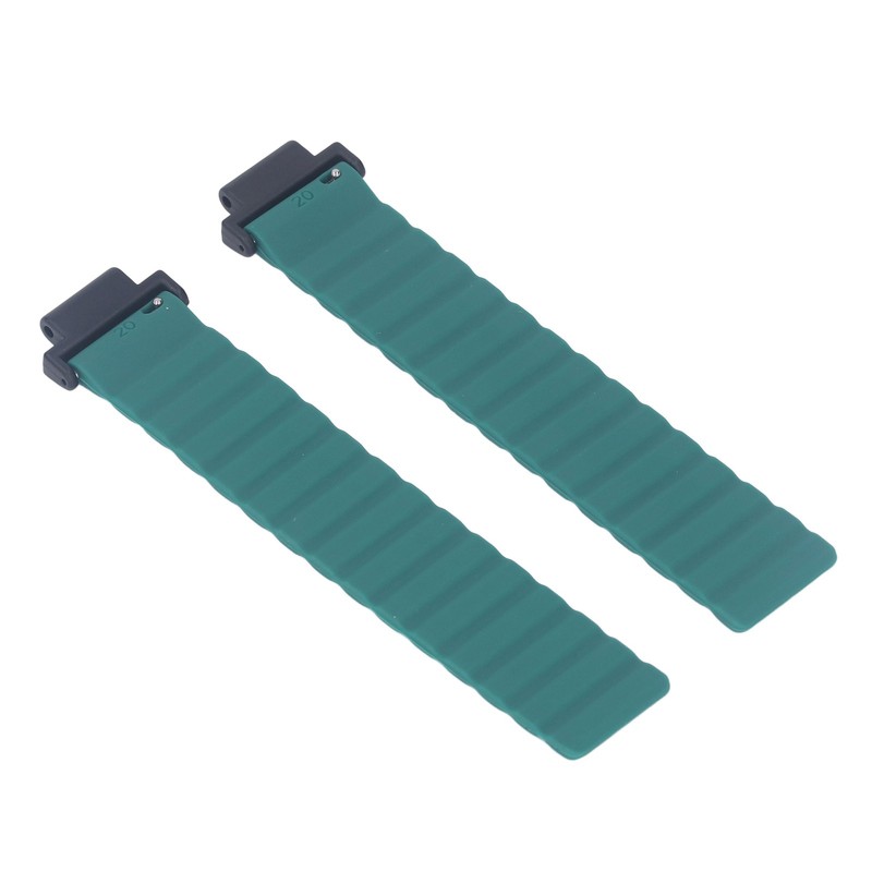 Magnetic Silicone Watch Strap Adjustable Silicone Bracelet Replacement Watchband for