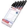 Edding 250 Drywipe Marker Bullet Tip 1.5-3mm Line Black Ref