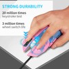Greshare Gaming Mouse,7 Colors Backlit Optical Game Mice Ergonomic USB