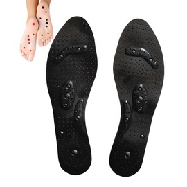 KEMUZ Magnetische Einlegesohlen, Orthopädische Einlegesohlen, Akupressur Einlegesohlen, Massage Einlagen,Einlegesohlen Massage, Abnehmen, Vorbeugung, Unisex, Größe 35-40