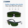 LANON Welding Safety Glasses,IR Filter Shade 5.0 Lens,Anti-Scratch & Anti-Impact,ANSI