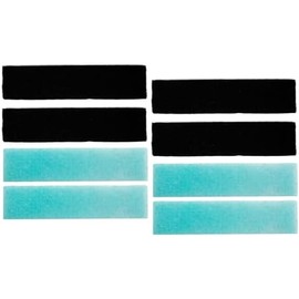 8-Pack Compatible Air Filters,Mini Split Air Filter Replacement for Mitsubishi Electric MAC-2330FT-E MAC-3000FT-E - High Absorption Polyester and Activated Carbon Filters Without Frames