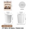 Trash bags, 4 Gallon Trash Bags Drawstring, Colorful & Portable