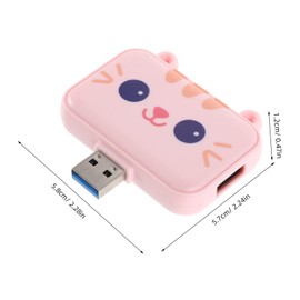 COLLBATH Laptop Docking Station USB c 6-Port USB Hub Port for Laptop Computer Dock -Friendly