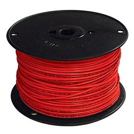12 Gauge THHN Stranded Copper Wire (500, Red)