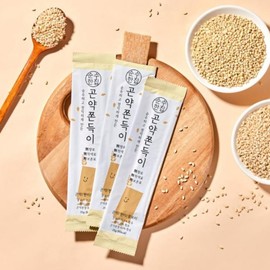 Konjac Chewy Chewy Diet Snack Ulsan Hwangnam Mokpo 15 Pieces / 곤약 쫀드기 쫀득이 다이어트 간식 울산 황남 목포 15개입