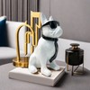 Resin French Bulldog Statue - Dog Art Resin Figurine |