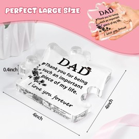 Anniversary Presents For Her Him, Romantic Puzzled Shaped Plaque - Yow Were My Missing Piece Love You Perfect For Girlfriend, Boyfriend, Wife Husband On Christmas,Valentine's Day,Birthday, Anniversary