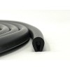 Trim-Gard 5/16" x 50' Roll Trim-Gard U-Style All Black Door