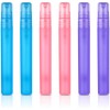 Amaxiu 6-Pack Mini Portable Refillable Spray Bottles, 10ml Frosted Plastic