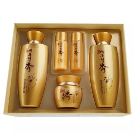 Yerokjin 인기 예록진 여성 스킨케어 3종 선물세트 Popular Yeolokjin Women's Skincare 3-Piece Gift Set