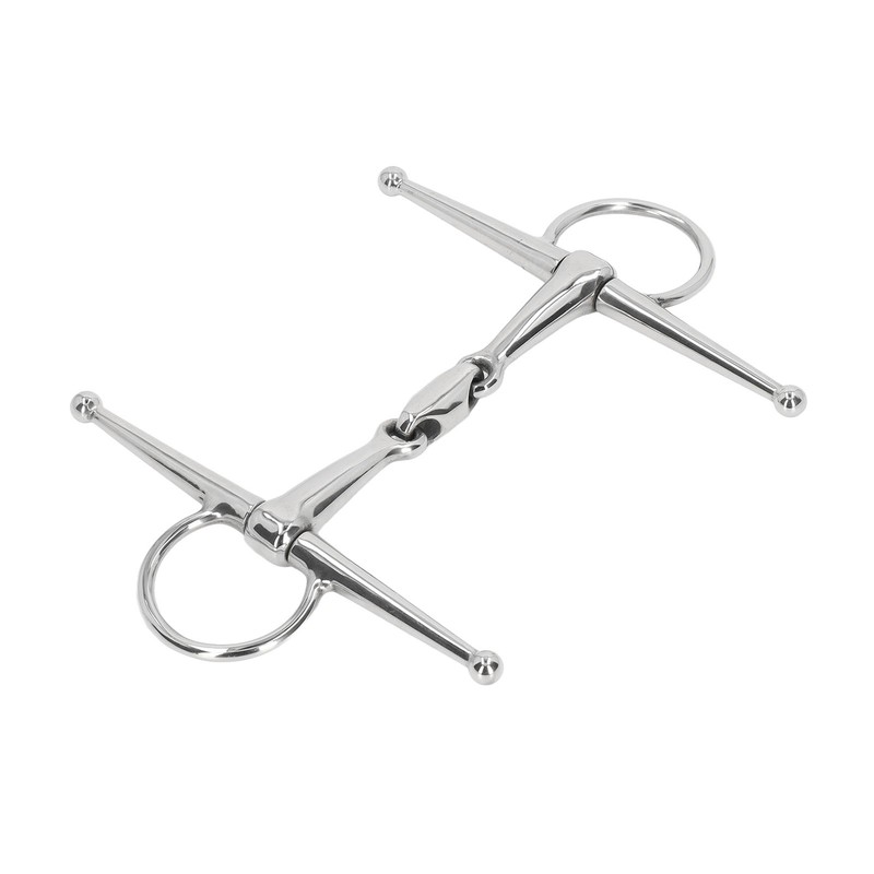 135mm Horse Mouth Bit Stainless Steel Horse Cheek Snaffle for