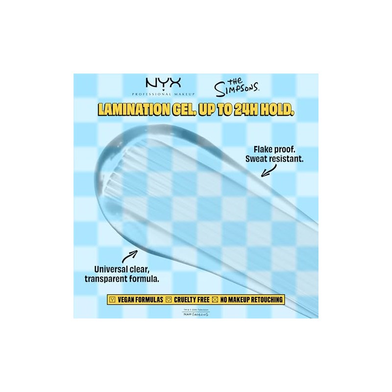 NYX PROFESSIONAL MAKEUP Mega Glue Clear (Transparente) Gel Laminador