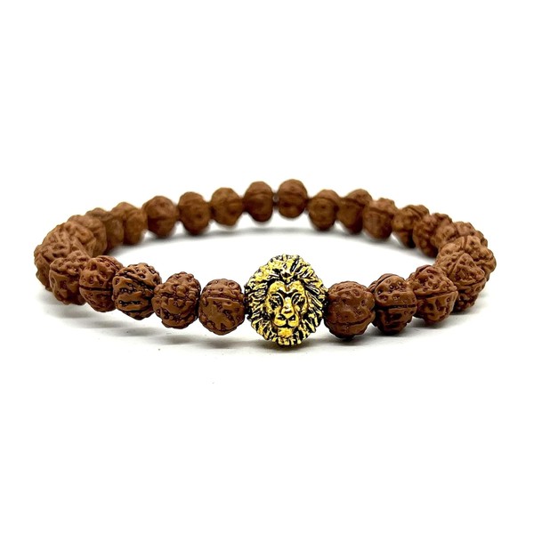 Unleash Inner Strength & Grounding: Handmade 5 Mukhi Rudraksha &