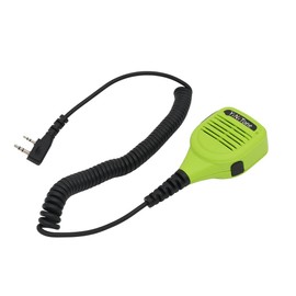 YiNiTone 2 Pin K Plug Handheld Speaker Mic Microphone for Baofeng UV-5R BF-888S Quansheng UV-5RPLUS UV-K6 UV-K58 Radio Walkie-Talkie